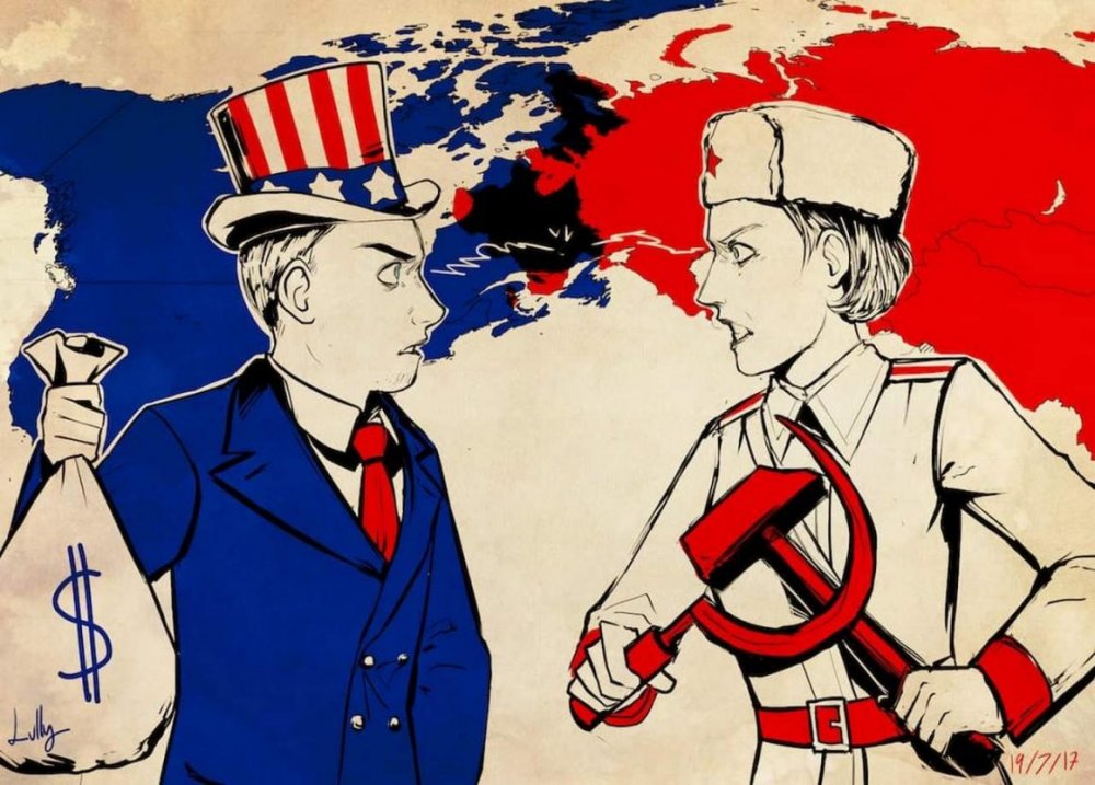 Холодная война между Америкой и СССР