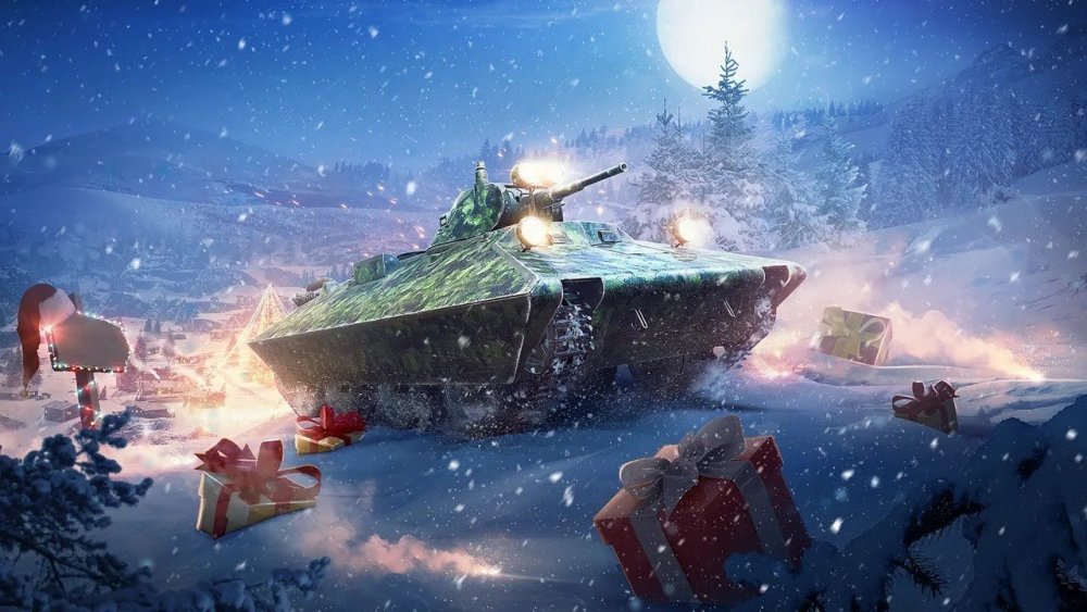 Новогодний World of Tanks Blitz