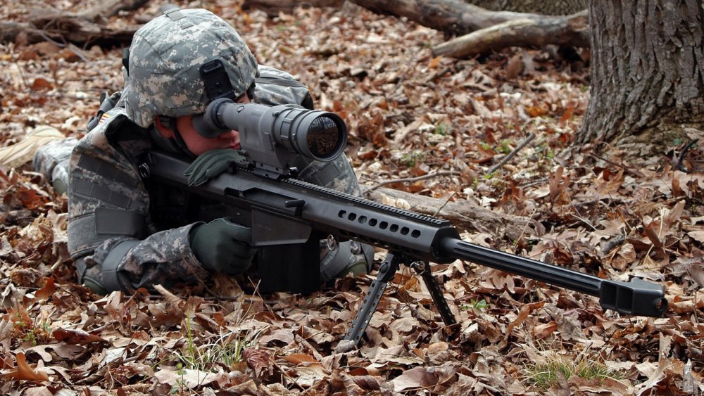 Снайперская винтовка - Barrett м82 (USA)