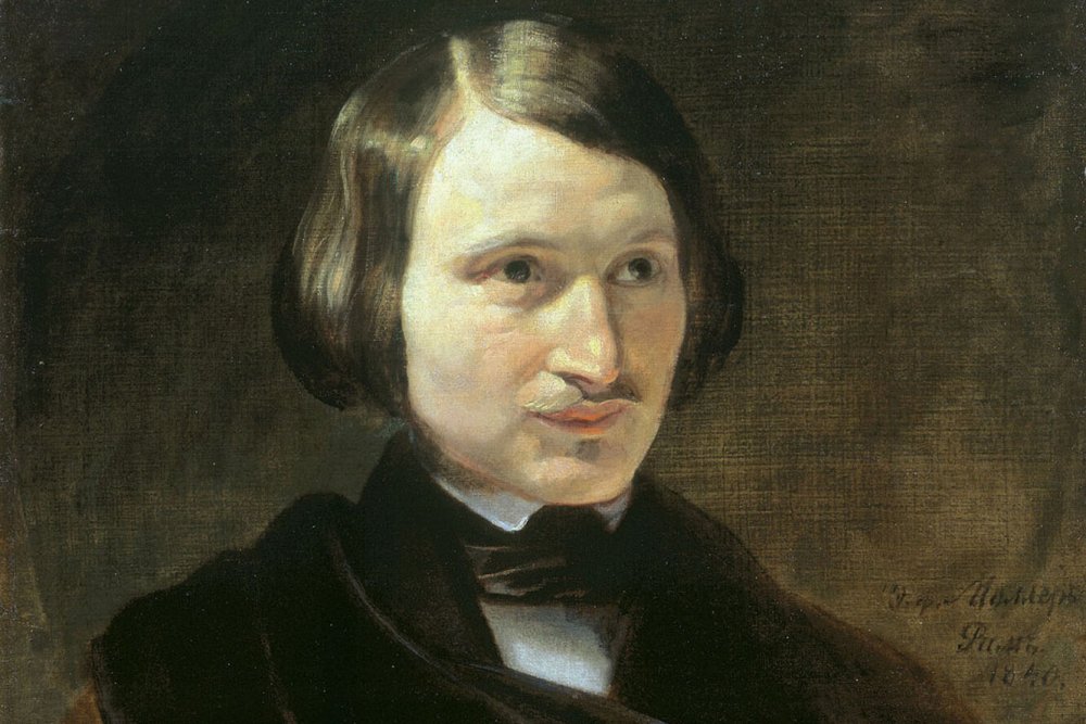 Карандашный портрет н. в. Гоголя. Э. А. Дмитриев-Мамонов, 1840-е гг.
