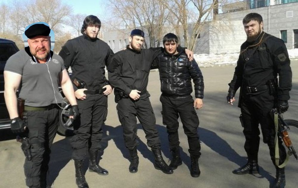Охранники чеченцы Умара Джабраилова