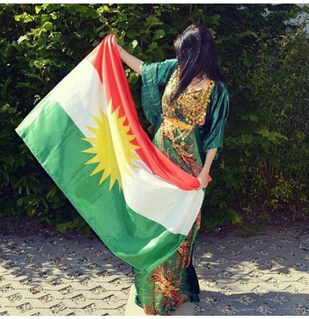 Флаг курдянка