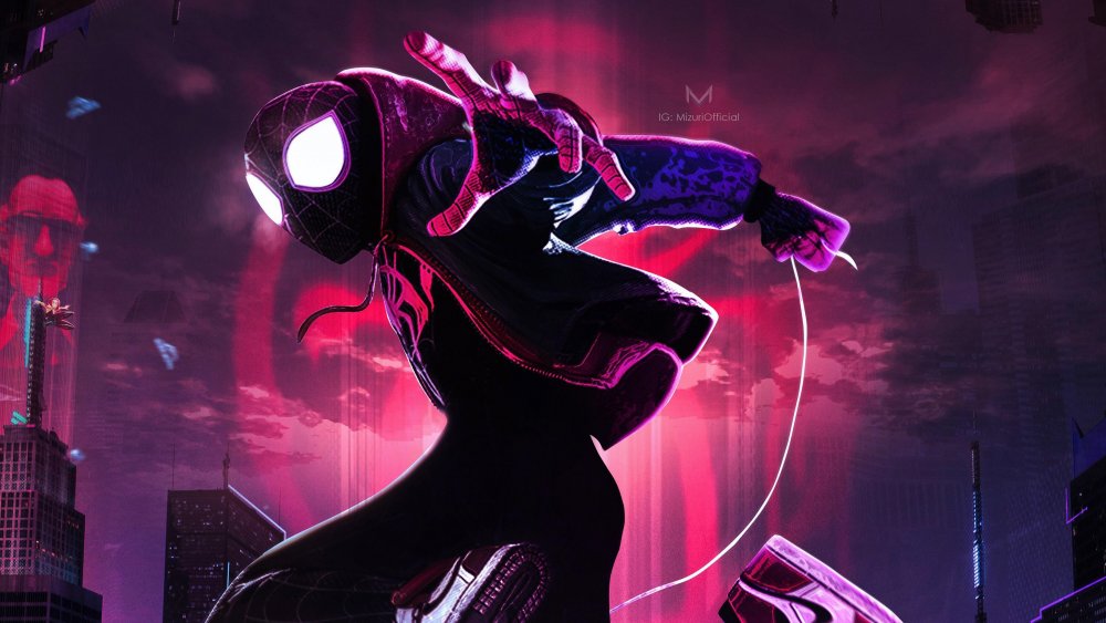 Человек-паук через вселенные Майлз Моралес