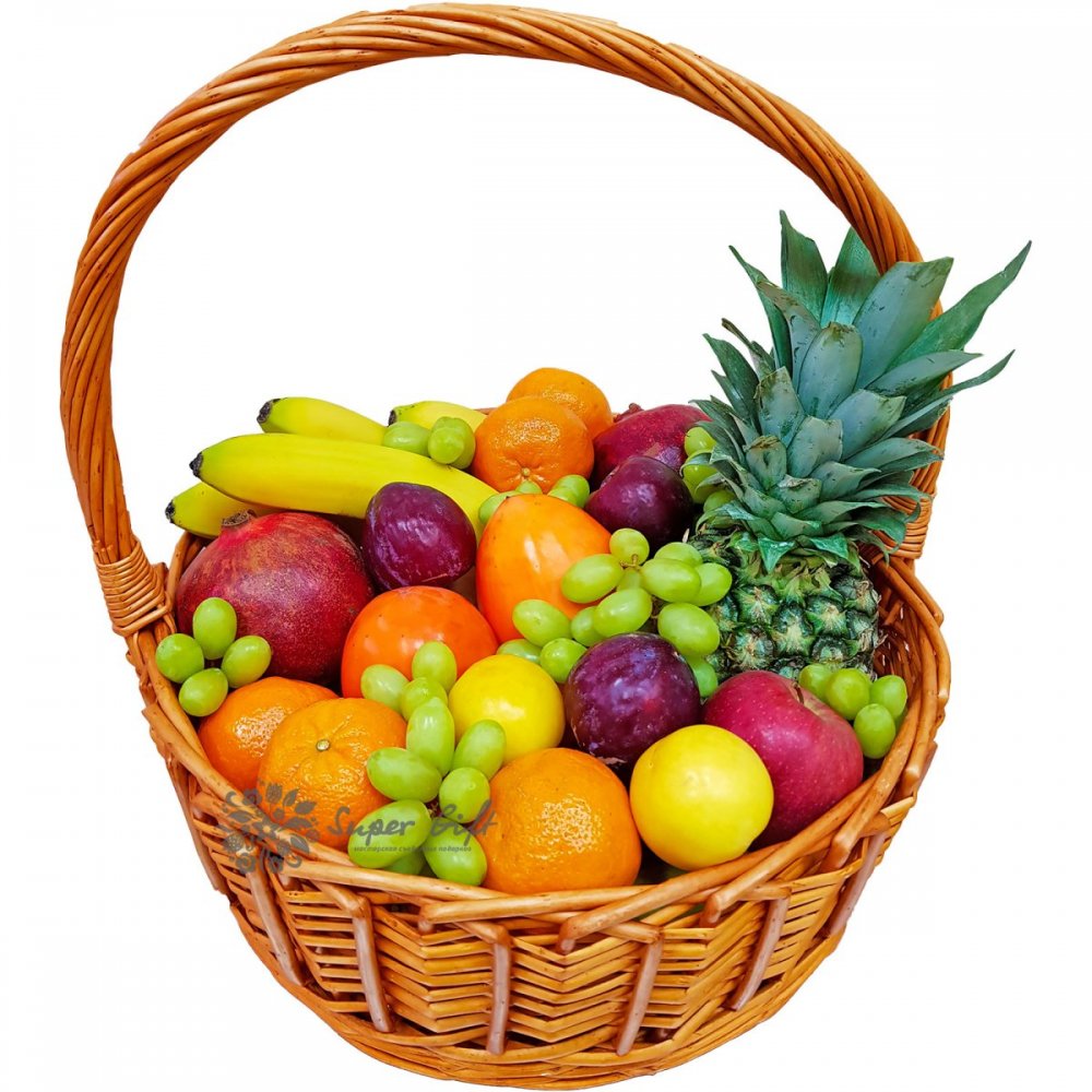 Корзина с фруктами для детей