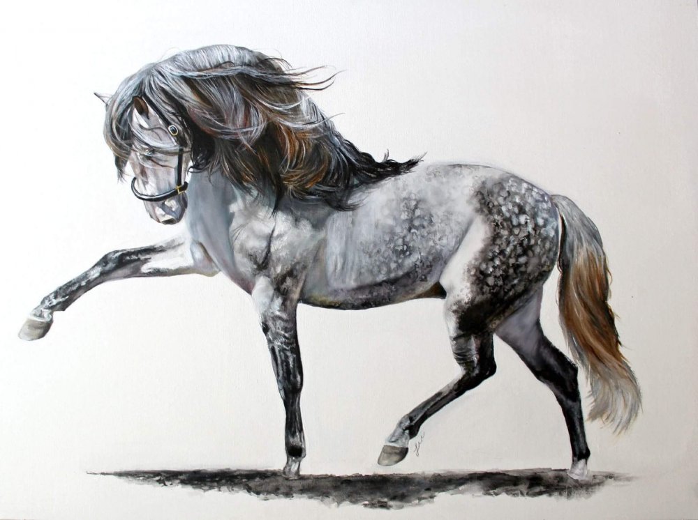 Стили рисования лошадей