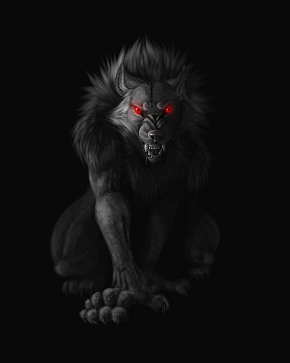 Лев демон