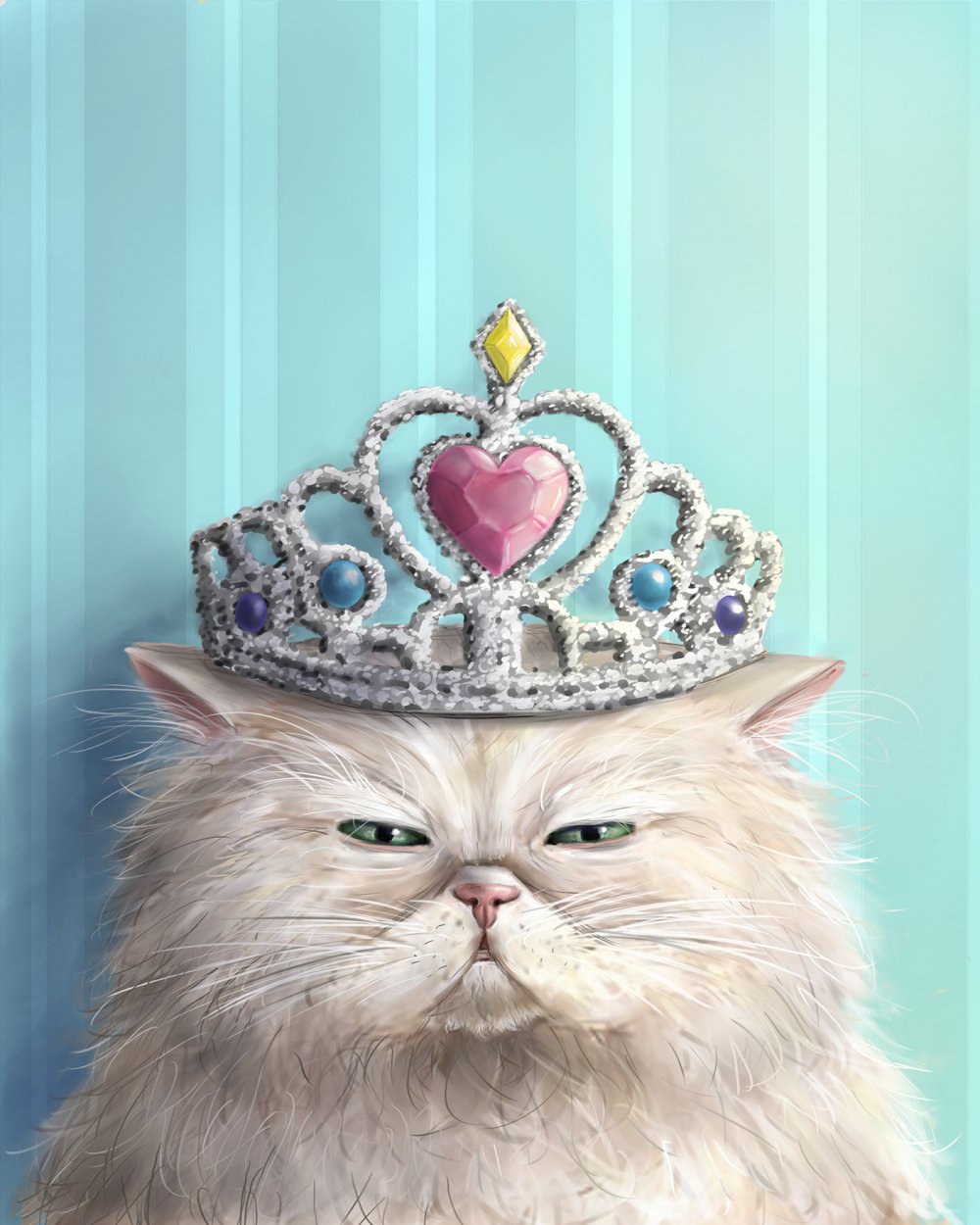 Кошка принцесса