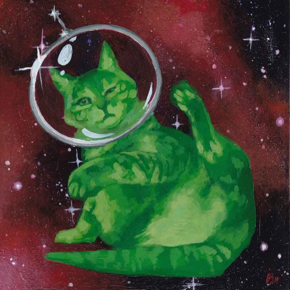 Котик инопланетянин