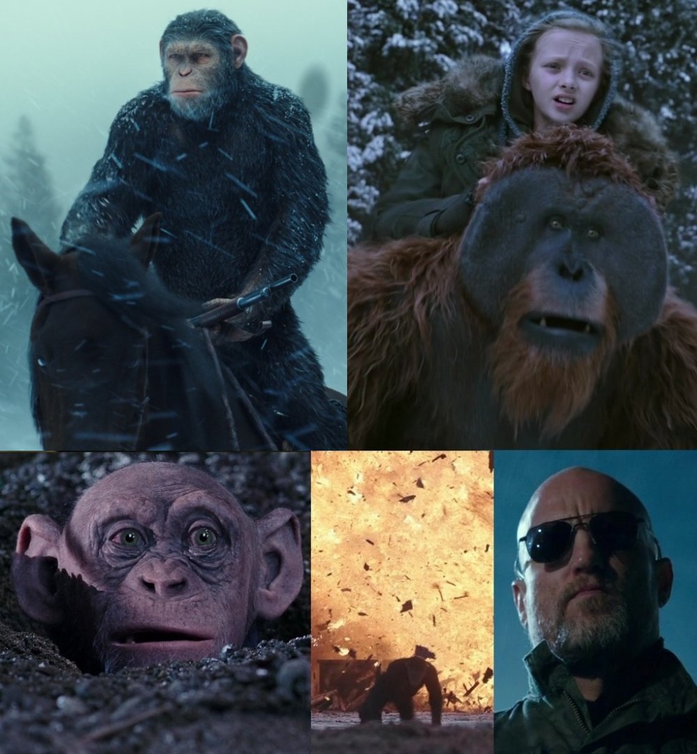 Планета обезьян: война фильм 2017