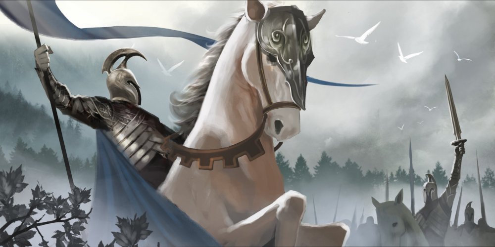 Рыцарь на белом коне