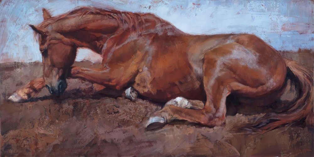 Семенский художник лошади
