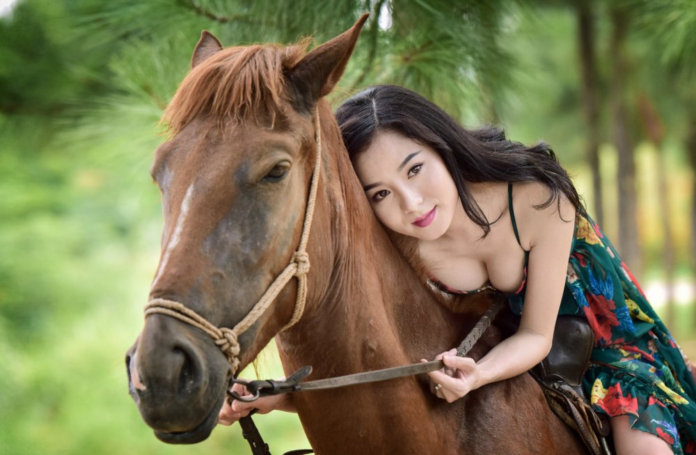 Фотосессия с лошадьми