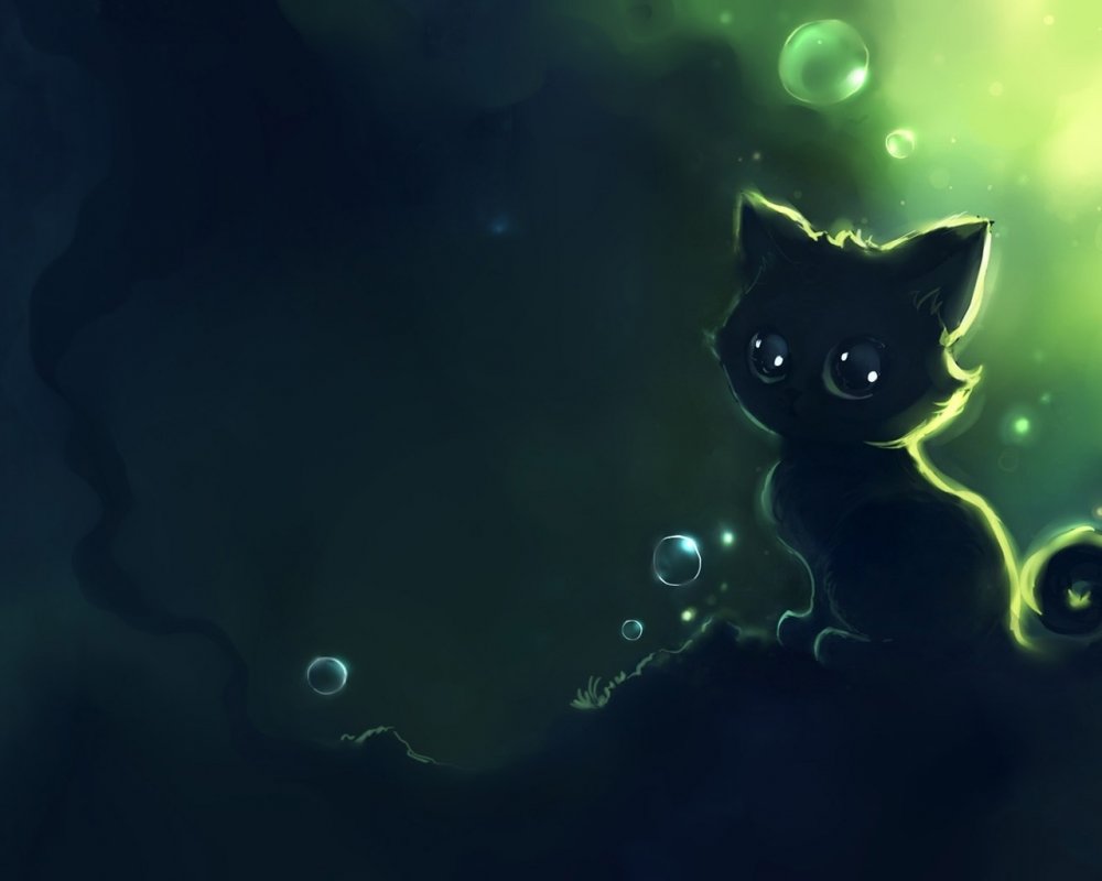 Коты ЮТУБЕРЫ черный кот арт