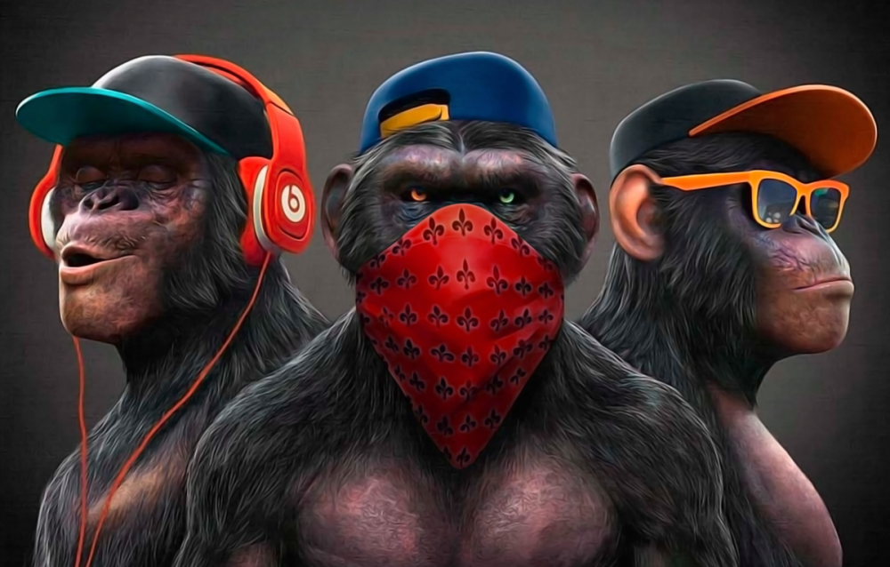 Пять обезьян