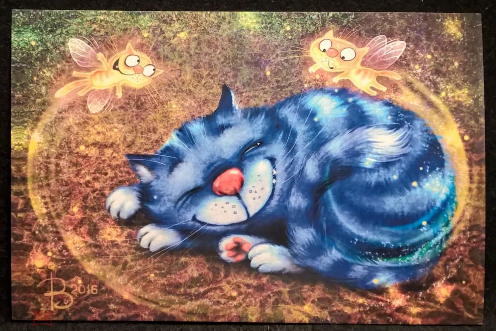 Голубые коты Ирины Зенюк 2019