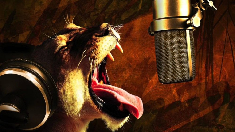 Животные с микрофоном