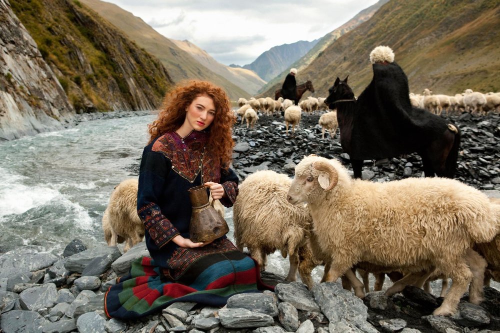 Чабан пастух Кавказ