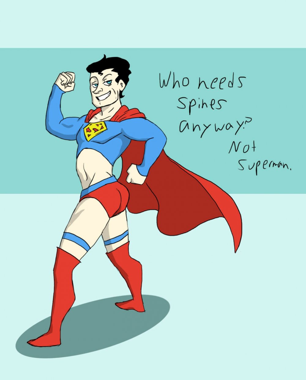 Супермен прикол