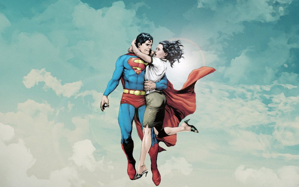Супермен и Лоис комикс