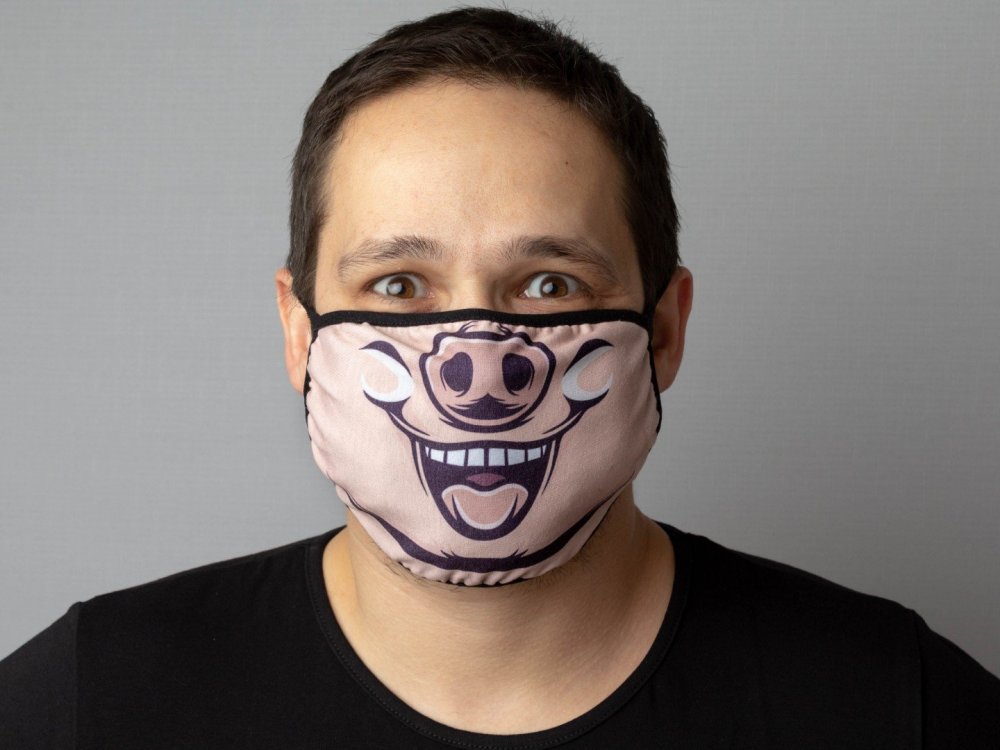 Забавные маски для лица