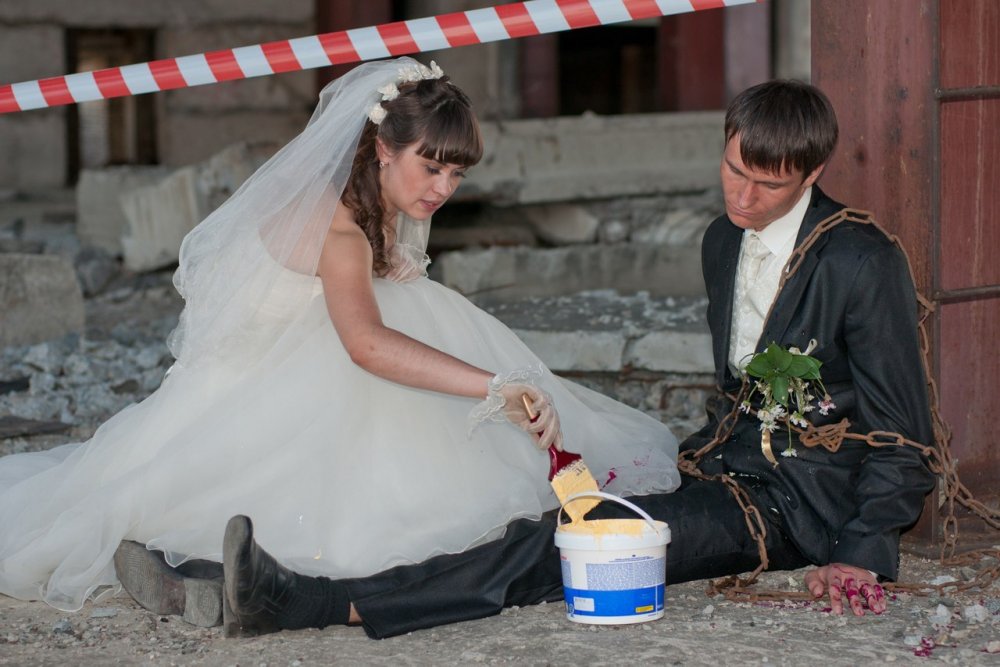 Нелепые свадьбы