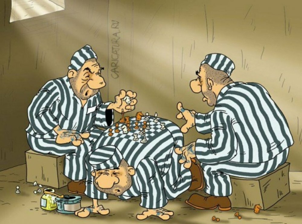 Анекдоты про тюрьму в картинках