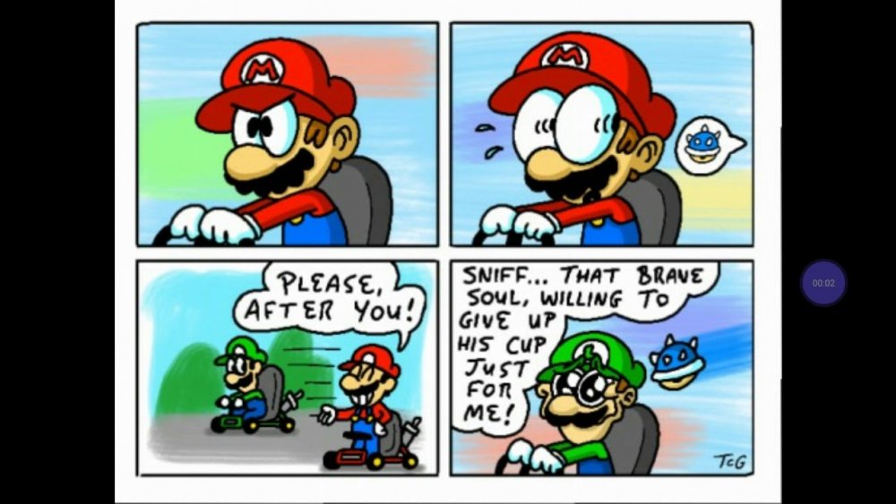 Мемы про Марио карт
