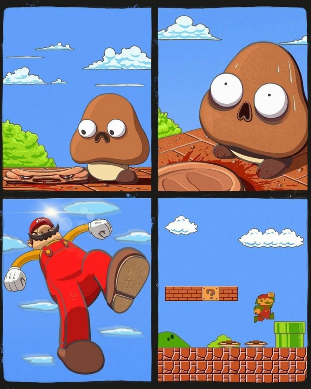 Мемы про Марио