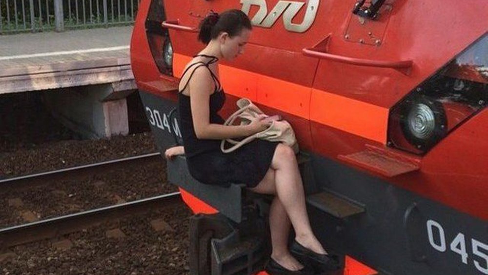 Российские поезда Мем