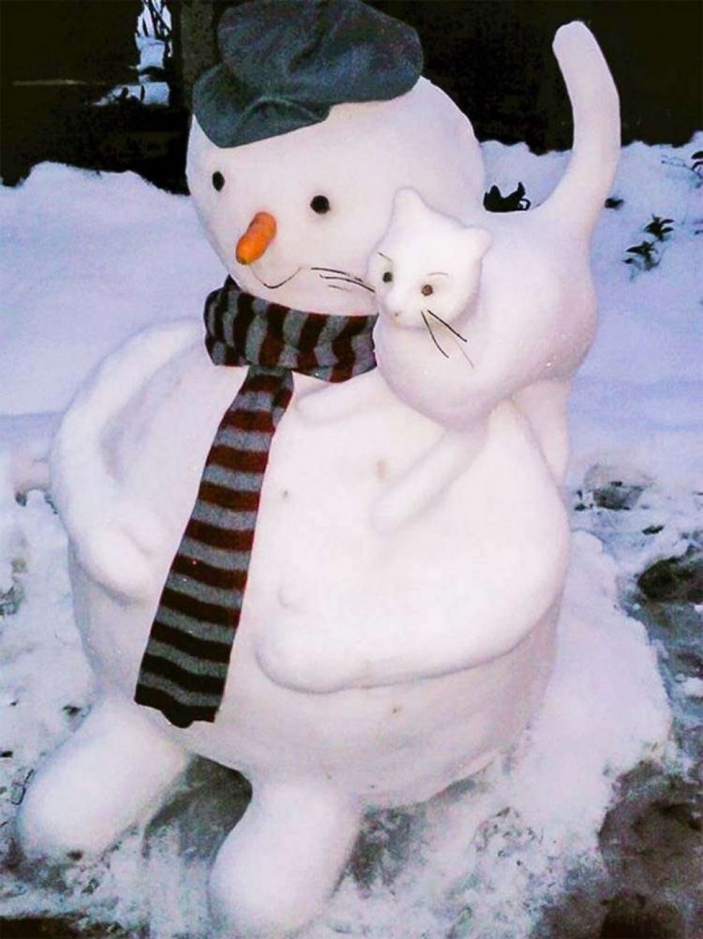 Оригинальный Снеговик