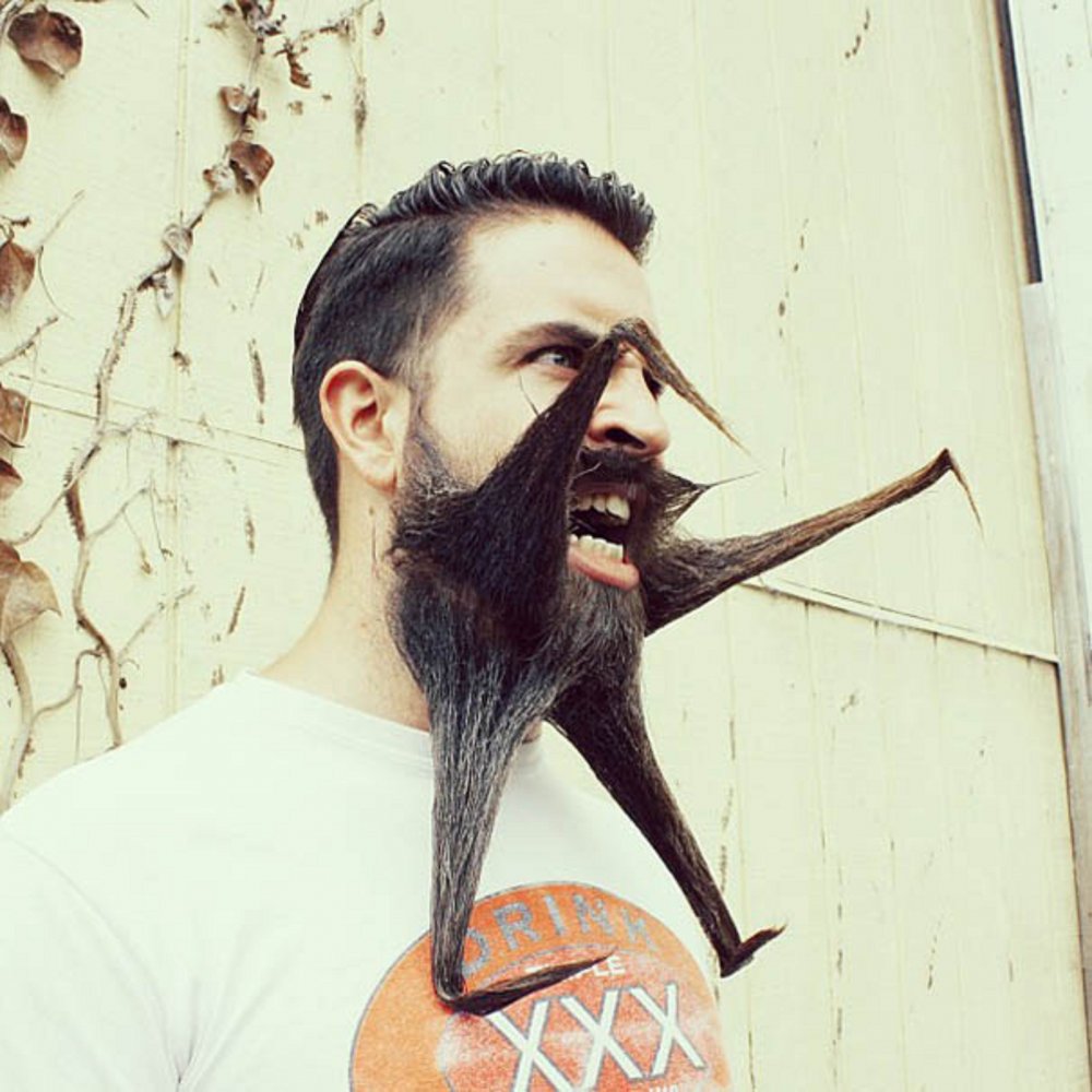 Креативная борода