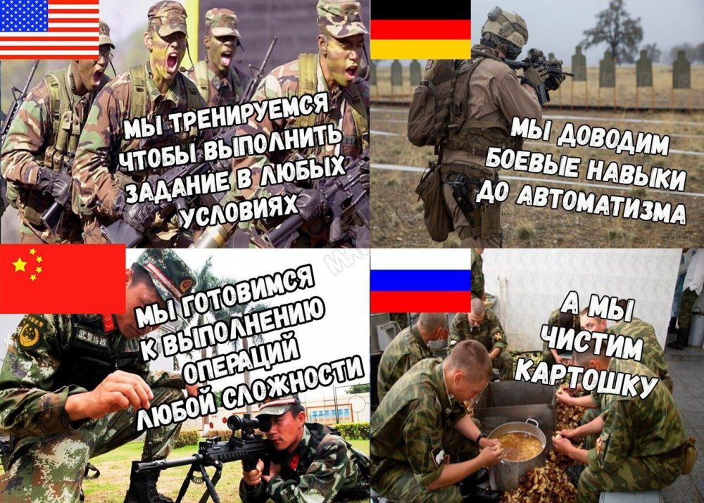 Приколы про русскую армию