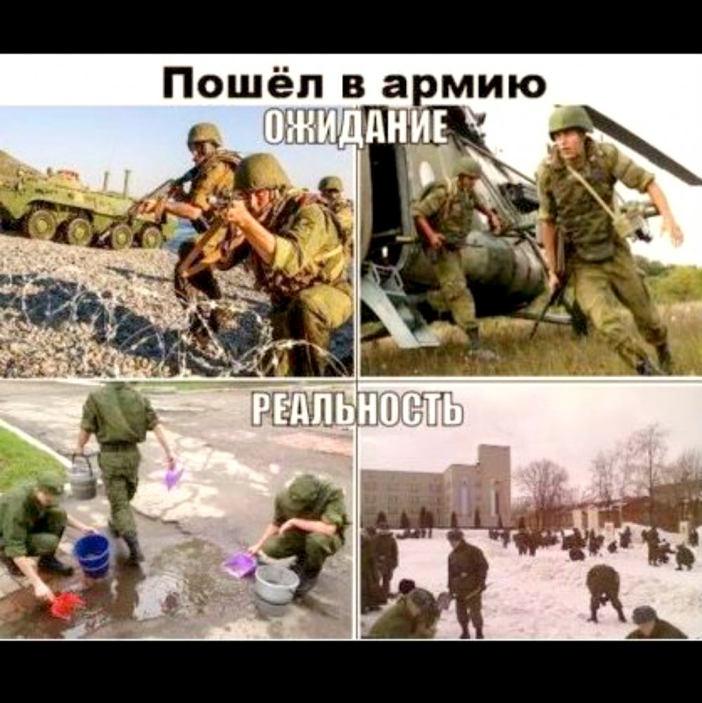 Армия России ожидание реальность