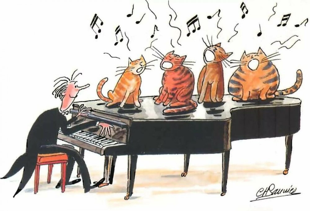 Карикатуры на мартовских котов