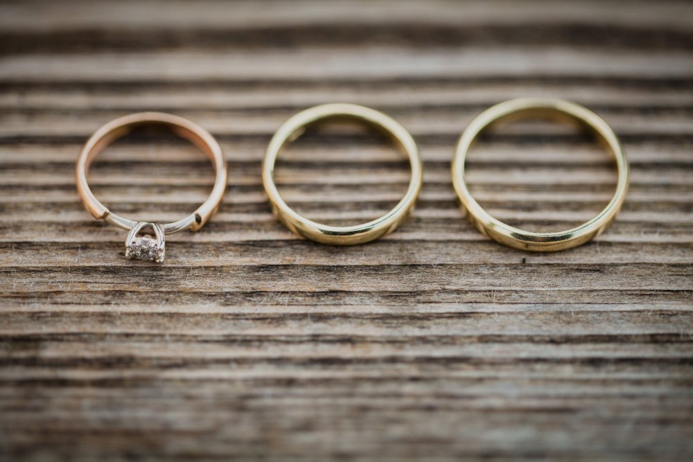 Свадебные кольца для троих