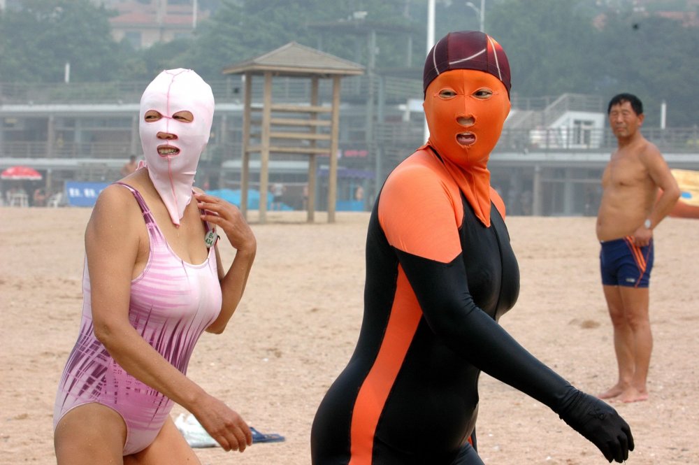 Китайские купальники от загара