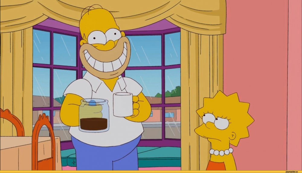 Lisa Simpson and Coffee
