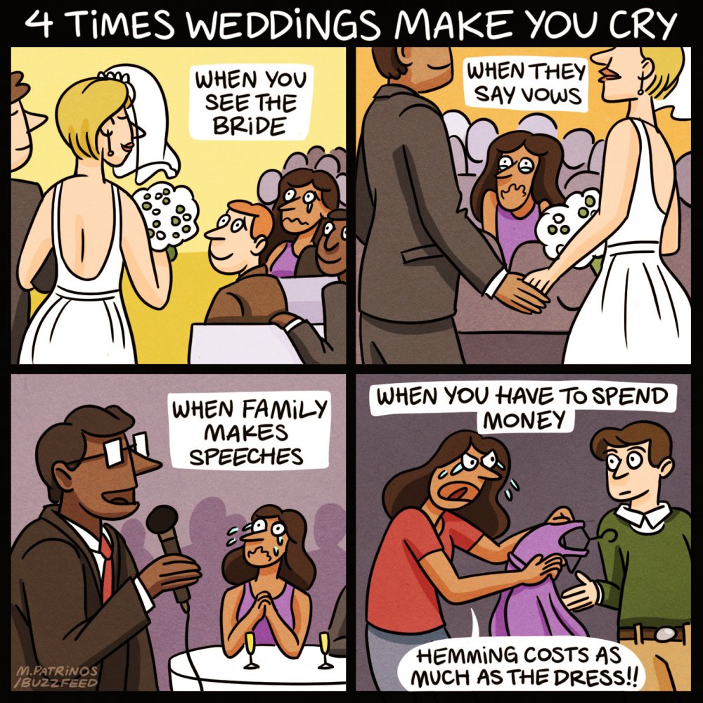 Свадьба комикс