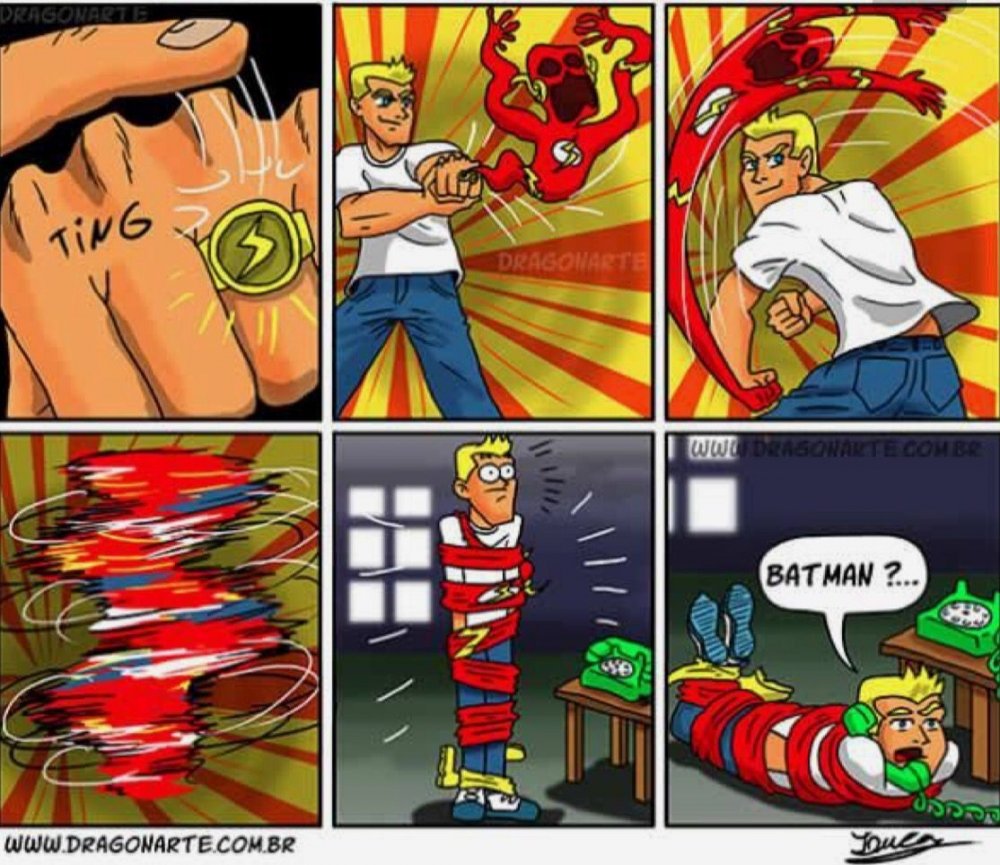 Смешные комиксы о супергероях