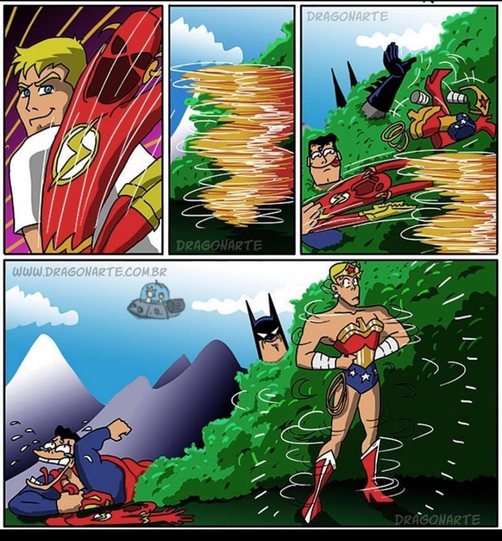 Супергерои приколы