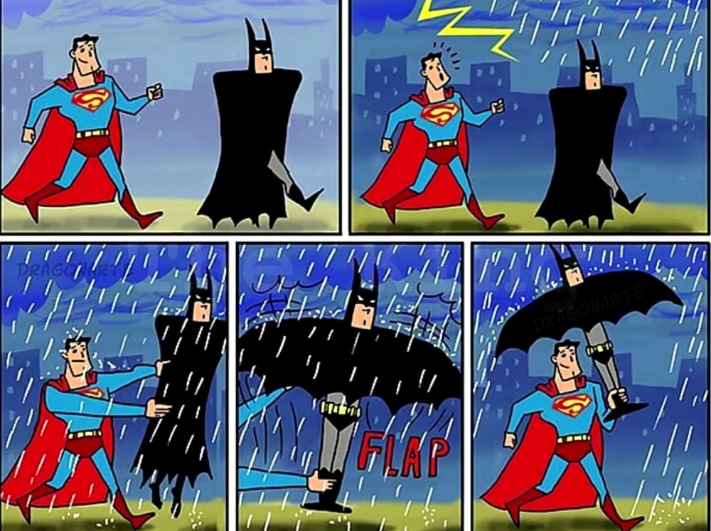 Комиксы про супергероев