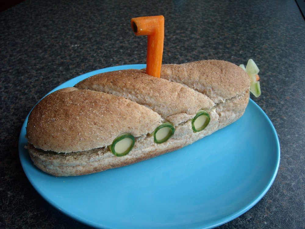 Смешные бутерброды для детей