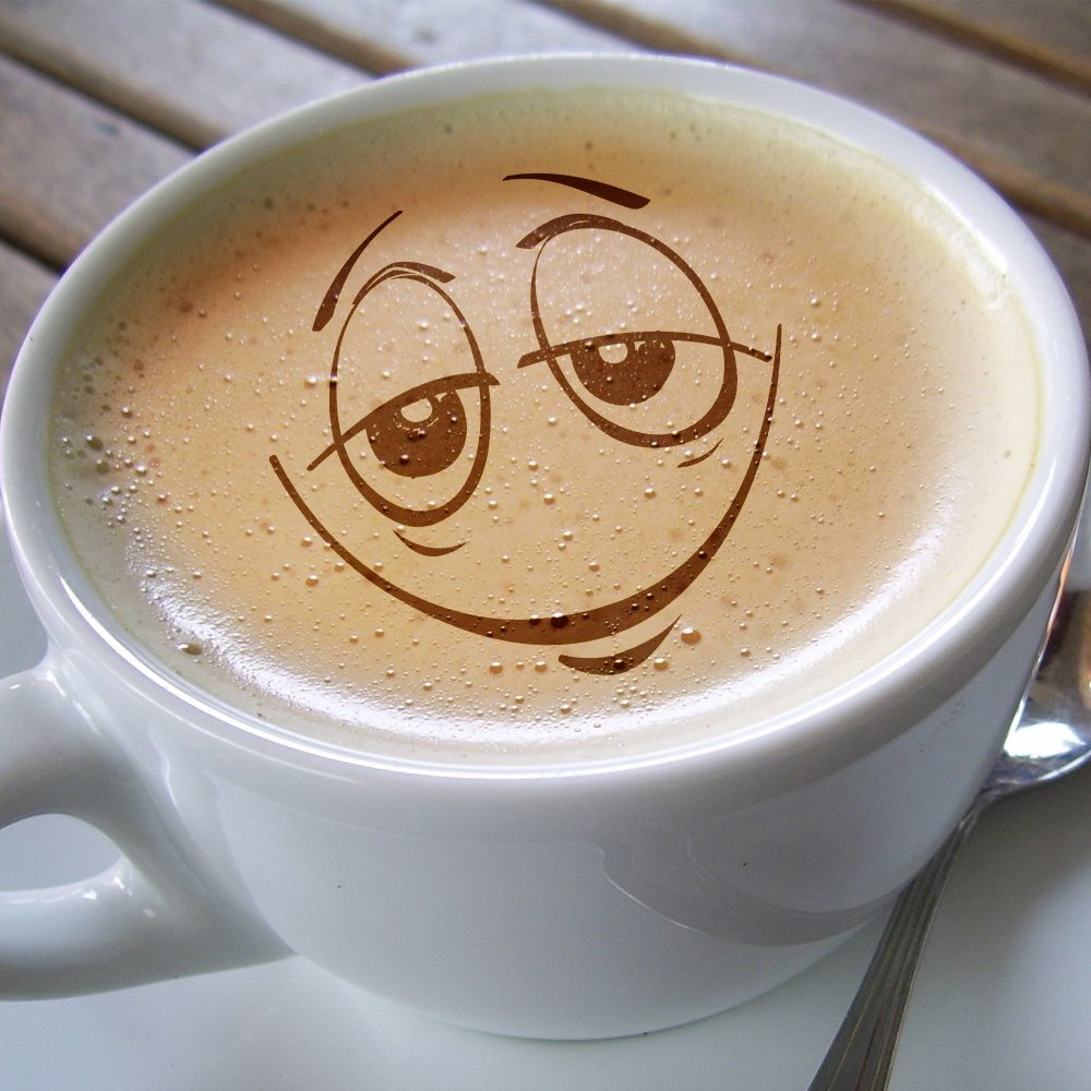 Чашечка кофе с улыбкой