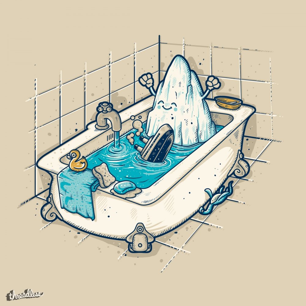 Ванна карикатура