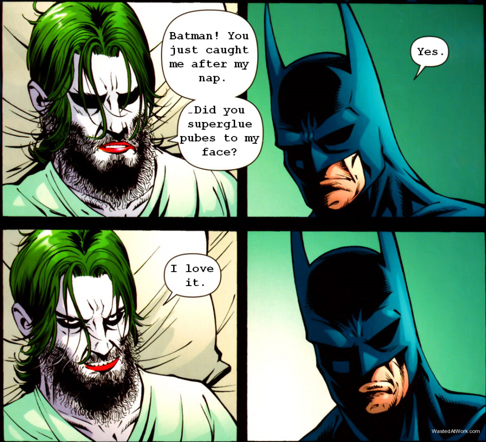 Комиксы про Бэтмена и Джокера