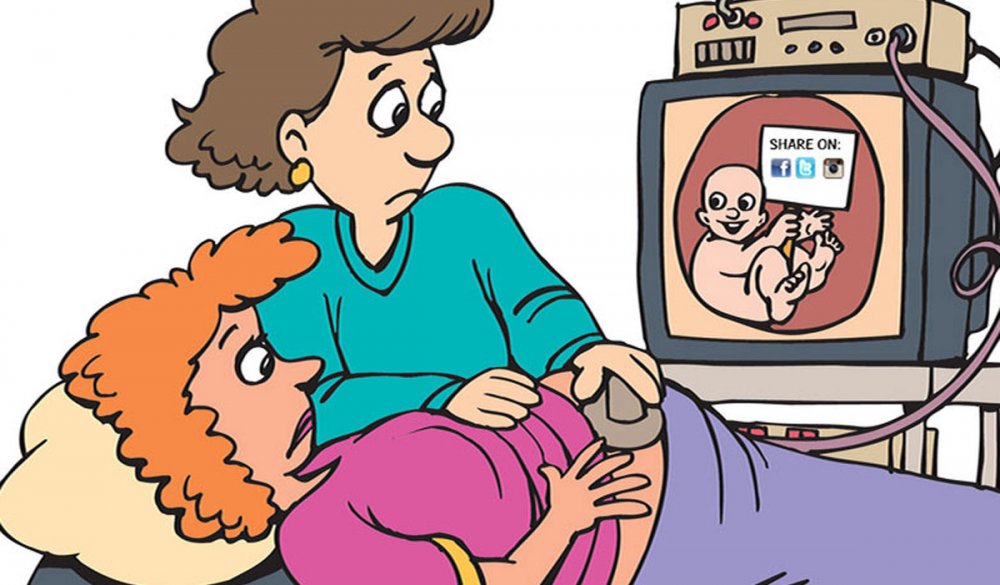 Карикатуры на беременных