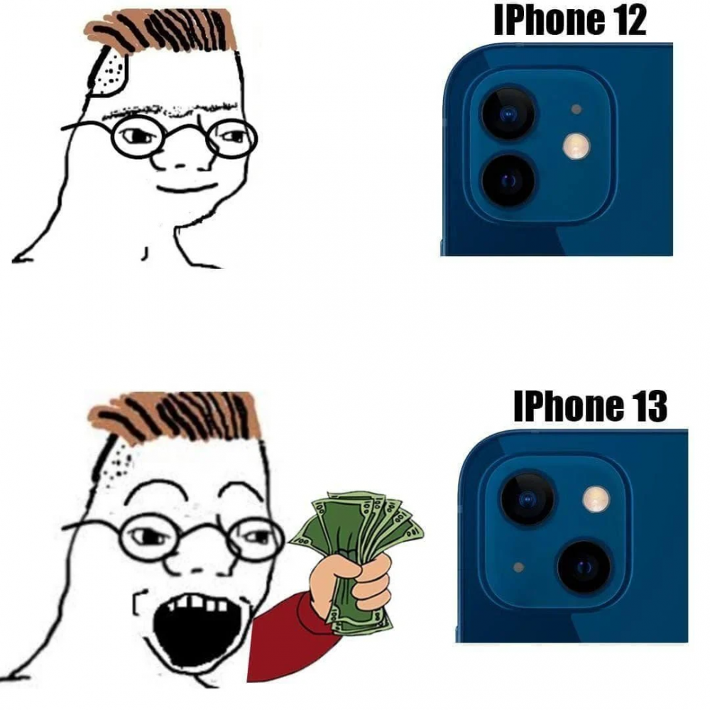 Iphone 13 Мем