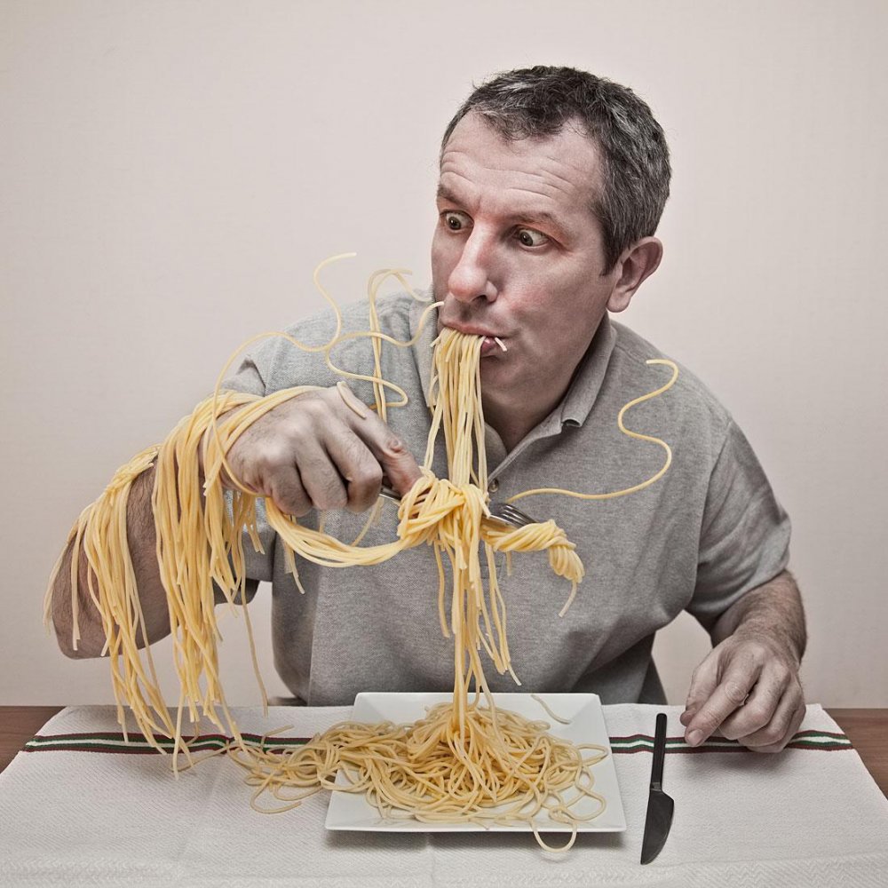 Человек спагетти
