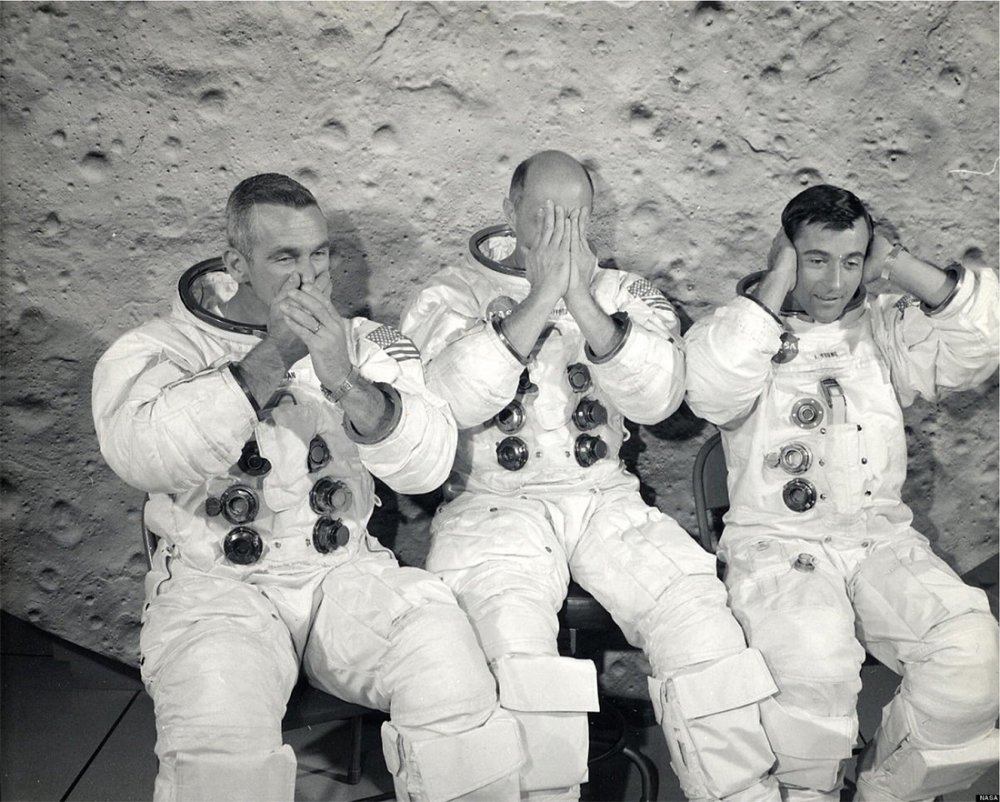 "Аполлон - 10" (подготовка к отправке на луну, май 1969).
