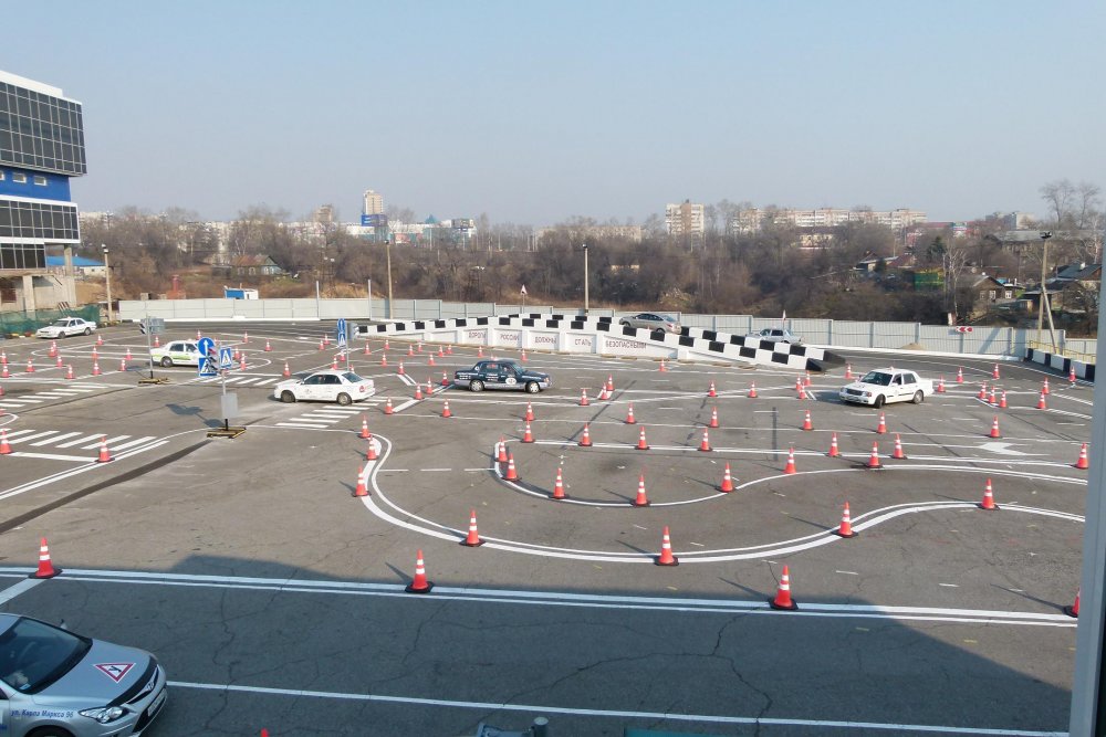Варшавское шоссе 170д площадка для экзамена